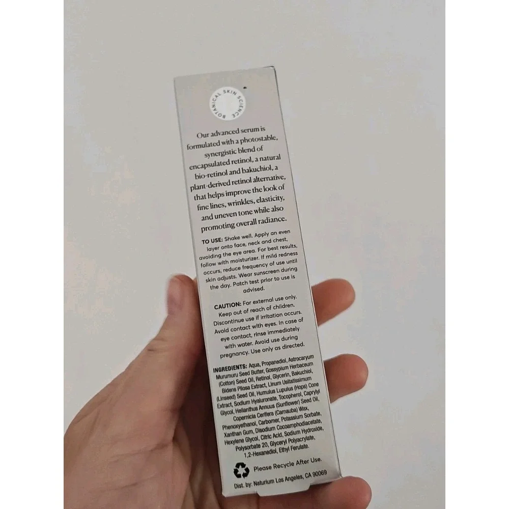 Naturium Retinol‎ Complex Serum Fine Lines Wrinkles Elasticity  1 fl oz New